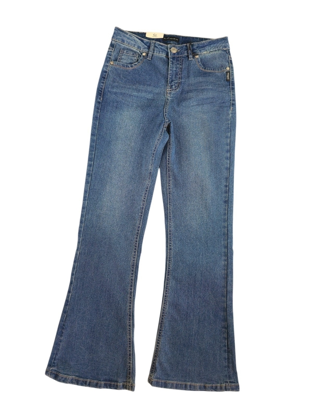 Silver Jeans, Girls, "Cara", High Rise, Medium Washed, Wide Leg, Jeans, Size 12
